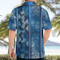 Hawaii Makahiki Turtle Hawaiian Shirt Galaxy Tapa Pattern - Polynesian Pride