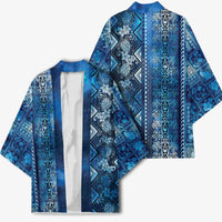Hawaii Makahiki Turtle Kimono Galaxy Tapa Pattern - Polynesian Pride