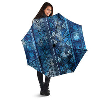 Hawaii Makahiki Turtle Umbrella Galaxy Tapa Pattern - Polynesian Pride