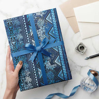 Hawaii Makahiki Turtle Wrapping Paper Galaxy Tapa Pattern LT05 - Polynesian Pride