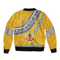 Personalised Anastasis College Bomber Jacket Tonga Unique Style - Polynesian Pride