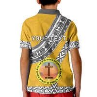 Personalised Anastasis College Kid Polo Shirt Tonga Unique Style LT05 - Polynesian Pride