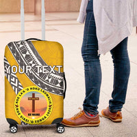 Personalised Anastasis College Luggage Cover Tonga Unique Style - Polynesian Pride