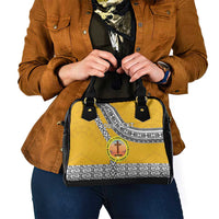 Personalised Anastasis College Shoulder Handbag Tonga Unique Style LT05 - Polynesian Pride