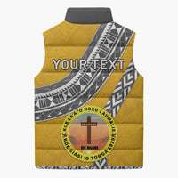 Personalised Anastasis College Sleeveless Puffer Jacket Tonga Unique Style LT05 - Polynesian Pride