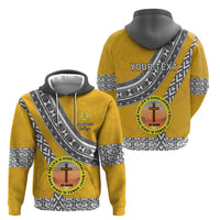 Personalised Anastasis College Zip Hoodie Tonga Unique Style LT05 - Polynesian Pride