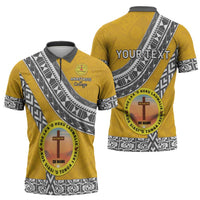 Personalised Anastasis College Zipper Polo Shirt Tonga Unique Style LT05 - Polynesian Pride
