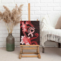 Heart Health Awareness Canvas Wall Art Warrior Wears Red Polynesian Style LT05 - Polynesian Pride