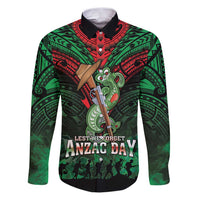 New Zealand ANZAC Day Family Matching Puletasi and Hawaiian Shirt Aotearoa Hei Tiki