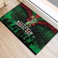 New Zealand ANZAC Day Rubber Doormat Aotearoa Hei Tiki LT05 - Polynesian Pride