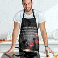 Cook Islands ANZAC Day Apron Soldier Silhouette Remembrance LT05 - Polynesian Pride