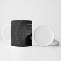 Cook Islands ANZAC Day Ceramic Mug Soldier Silhouette Remembrance LT05 - Polynesian Pride