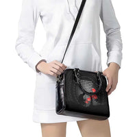 Cook Islands ANZAC Day Shoulder Handbag Soldier Silhouette Remembrance LT05 - Polynesian Pride