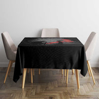 Cook Islands ANZAC Day Tablecloth Soldier Silhouette Remembrance LT05 - Polynesian Pride