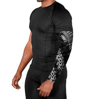 Hawaii Papakolea Born And Raised Arm Sleeves Hawaiian Tribal Pattern LT05 - Polynesian Pride