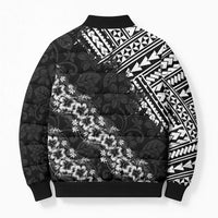 Hawaii Papakolea Born And Raised Bomber Puffer Jacket Hawaiian Tribal Pattern LT05 - Polynesian Pride