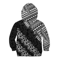 Hawaii Papakolea Born And Raised Kid Hoodie Hawaiian Tribal Pattern LT05 - Polynesian Pride