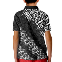 Hawaii Papakolea Born And Raised Kid Polo Shirt Hawaiian Tribal Pattern LT05 - Polynesian Pride