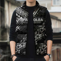 Hawaii Papakolea Born And Raised Sleeveless Puffer Jacket Hawaiian Tribal Pattern LT05 - Polynesian Pride