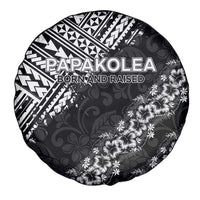 Hawaii Papakolea Born And Raised Spare Tire Cover Hawaiian Tribal Pattern LT05 - Polynesian Pride