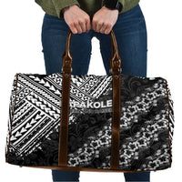 Hawaii Papakolea Born And Raised Travel Bag Hawaiian Tribal Pattern