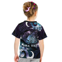 Personalised Polynesia Suicide Prevention Awareness Kid T Shirt No Story Should End Too Soon