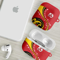 Papua New Guinea 50th Independence Anniversary AirPods Case Special Style Red Version LT05 - Polynesian Pride