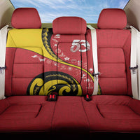 Papua New Guinea Independence Back Car Seat Cover Special Style Red Version LT05 One Size Red - Polynesian Pride