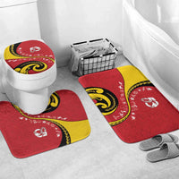 Papua New Guinea Independence Bathroom Set Special Style Red Version LT05 - Polynesian Pride