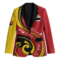 Papua New Guinea Independence Blazer Special Style Red Version LT05 Unisex Red - Polynesian Pride
