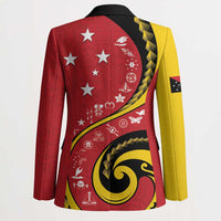 Papua New Guinea Independence Blazer Special Style Red Version LT05 - Polynesian Pride