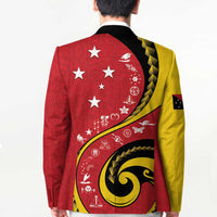 Papua New Guinea Independence Blazer Special Style Red Version LT05 - Polynesian Pride