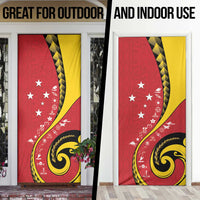 Papua New Guinea Independence Door Cover Special Style Red Version LT05 - Polynesian Pride