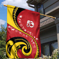 Papua New Guinea Independence Garden Flag Special Style Red Version LT05 - Polynesian Pride