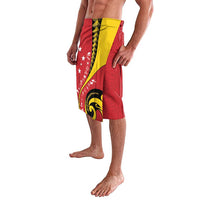 Papua New Guinea Independence Lavalava Special Style Red Version LT05 - Polynesian Pride