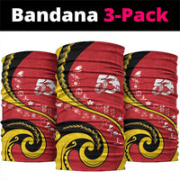Papua New Guinea Independence Neck Gaiter Special Style Red Version LT05 package One Size: 25*50cm Red - Polynesian Pride