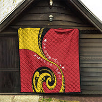 Papua New Guinea 50th Independence Anniversary Quilt Special Style Red Version LT05 - Polynesian Pride