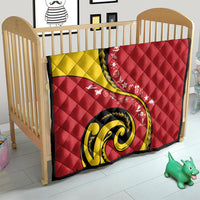 Papua New Guinea 50th Independence Anniversary Quilt Special Style Red Version LT05 - Polynesian Pride