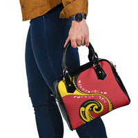 Papua New Guinea 50th Independence Anniversary Shoulder Handbag Special Style Red Version LT05 - Polynesian Pride