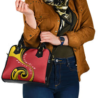Papua New Guinea 50th Independence Anniversary Shoulder Handbag Special Style Red Version LT05 - Polynesian Pride