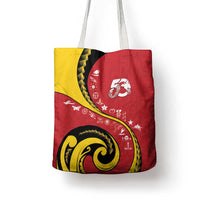 Papua New Guinea Independence Tote Bag Special Style Red Version LT05 - Polynesian Pride