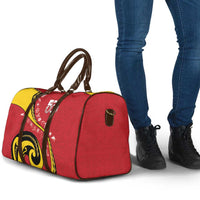 Papua New Guinea 50th Independence Anniversary Travel Bag Special Style Red Version LT05 - Polynesian Pride