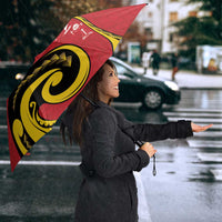 Papua New Guinea 50th Independence Anniversary Umbrella Special Style Red Version - Polynesian Pride