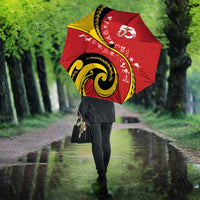 Papua New Guinea 50th Independence Anniversary Umbrella Special Style Red Version LT05 - Polynesian Pride