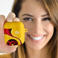 Papua New Guinea 50th Independence Anniversary AirPods Case Special Style Yellow Version LT05 Yellow - Polynesian Pride