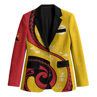Papua New Guinea 50th Independence Anniversary Blazer Special Style Yellow Version - Polynesian Pride