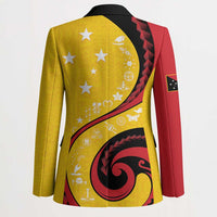Papua New Guinea 50th Independence Anniversary Blazer Special Style Yellow Version - Polynesian Pride