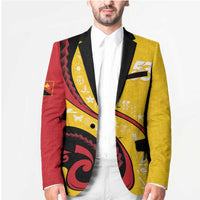 Papua New Guinea Independence Blazer Special Style Yellow Version LT05 - Polynesian Pride