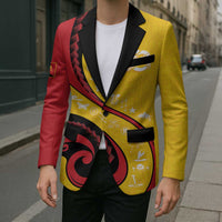 Papua New Guinea Independence Blazer Special Style Yellow Version LT05 - Polynesian Pride