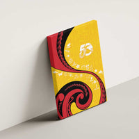 Papua New Guinea 50th Independence Anniversary Canvas Wall Art Special Style Yellow Version LT05 - Polynesian Pride